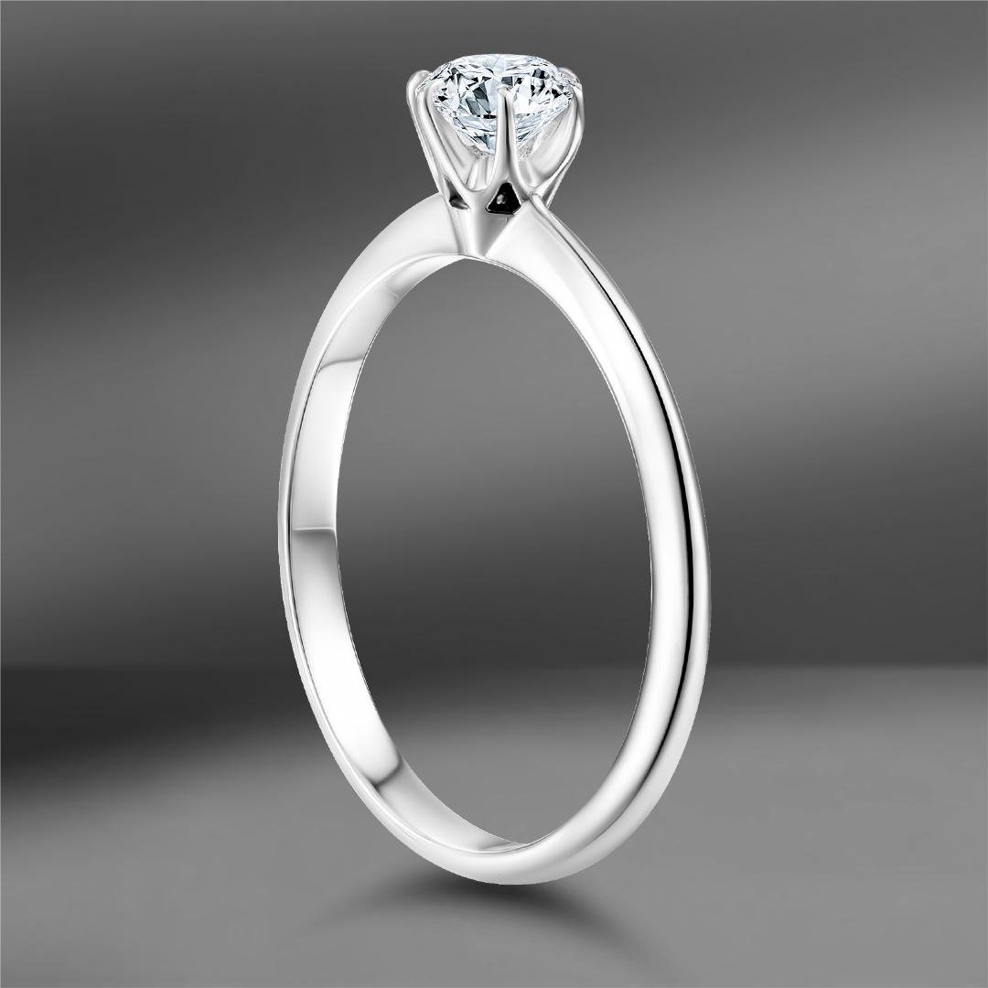 продажа Золотое кольцо с бриллиантом 0.40 Ct GIA в салоне «Emporium Gold»