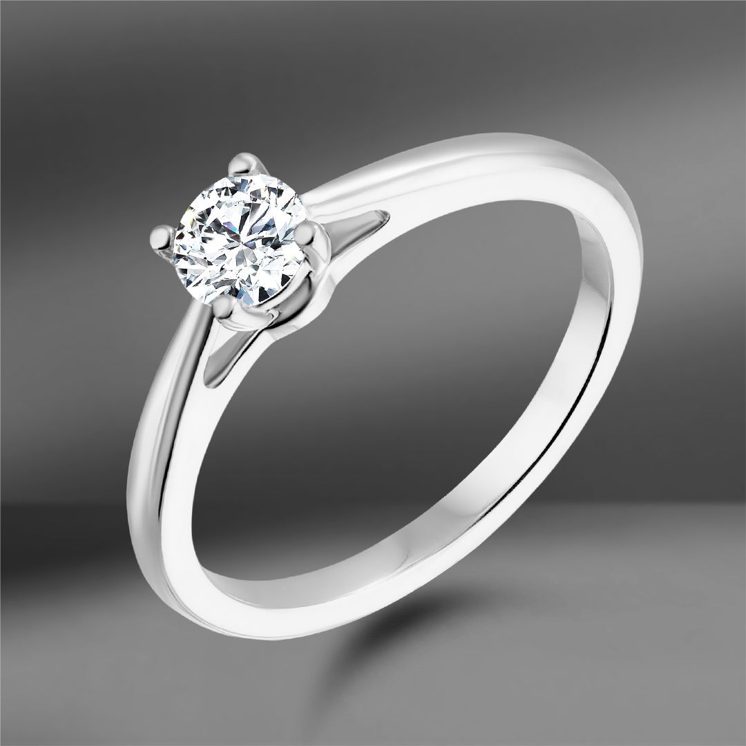 продажа Кольцо из платины Cartier Solitaire 0,46 Ct Size 52 в салоне «Emporium Gold»