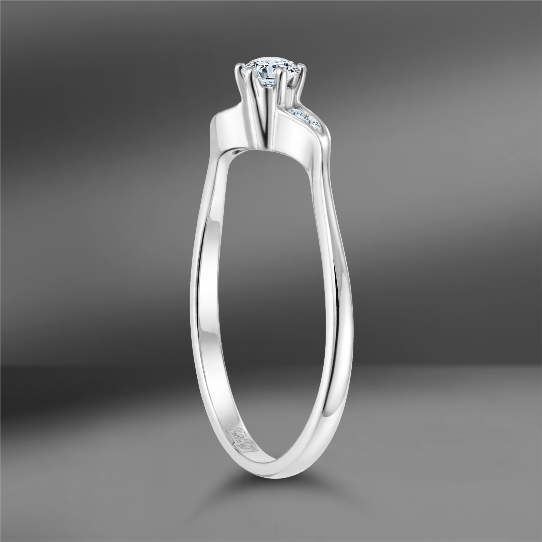 продажа Золотое кольцо Emporium Gold с бриллиантами 0.16 Ct в салоне «Emporium Gold»