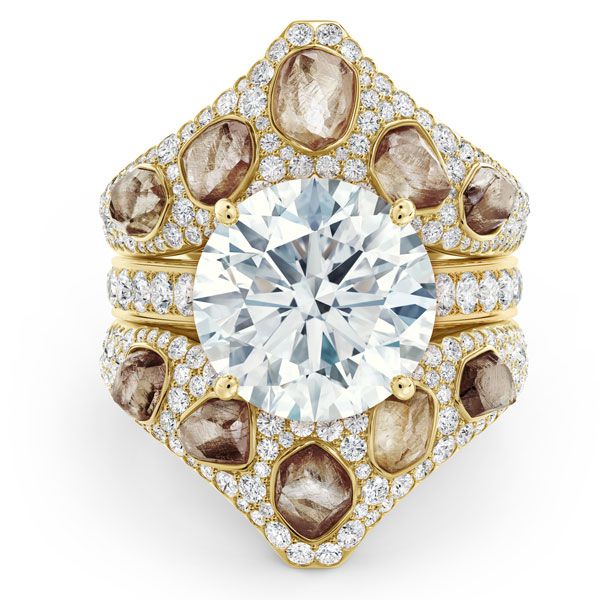 Кольцо-корона De Beers Buffalo и кольцо-куртка De Beers Giraffe