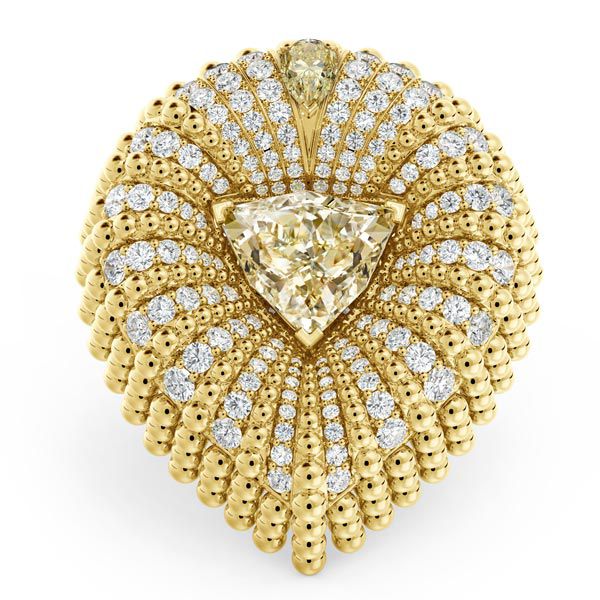 Кольцо-куртка De Beers Lion и кольцо-куртка De Beers Rhinoceros