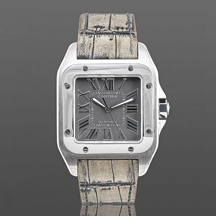 Часы Cartier Santos 100 ref. 2878 и ref. 2656