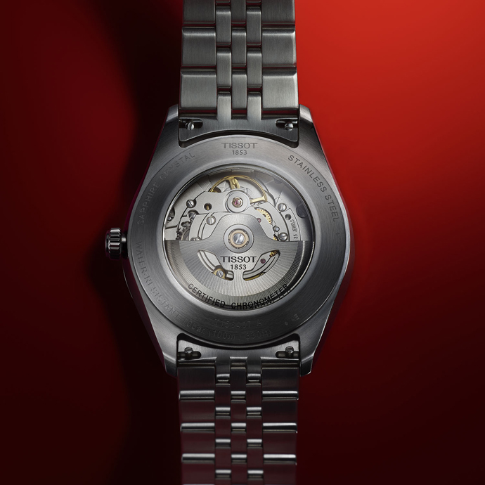 Часы Tissot Ballade COSC оснащены автоматическими калибрами Powermatic 48 и Powermatic 80