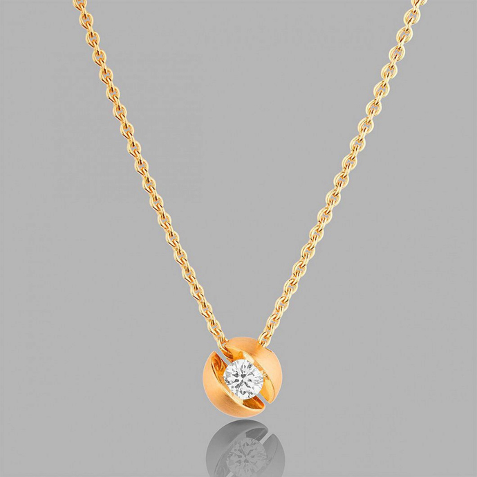 Колье Schaffrath Calla из розового золота