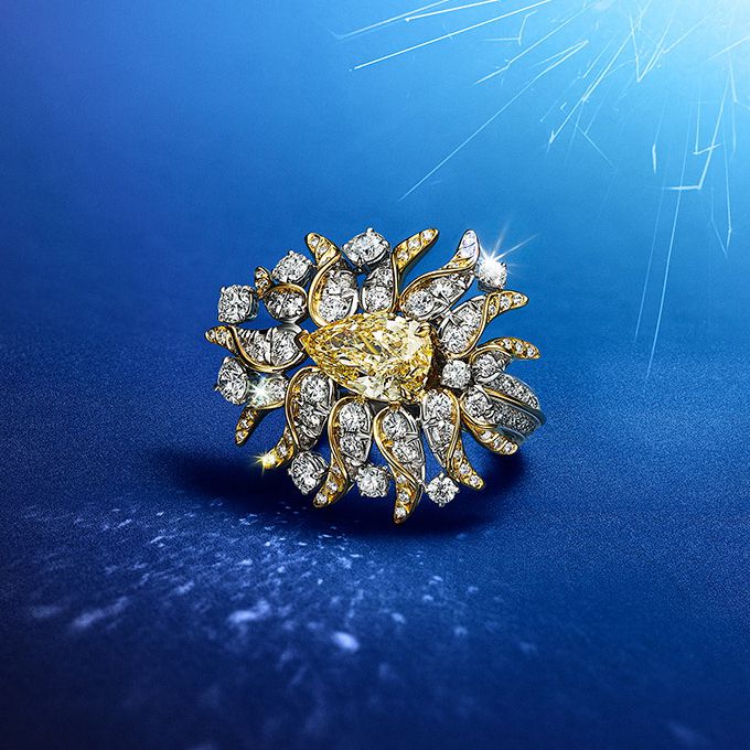 Украшения главы Flame из второй части коллекции Blue Book - Tiffany Céleste