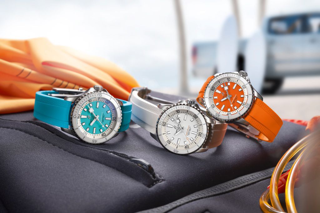 Breitling обновила коллекцию спортивных часов Superocean