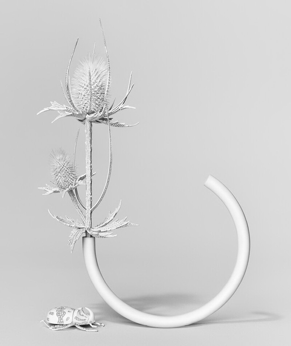 Украшения Boucheron Carte Blanche Impermanence Composition N°6 и Composition N°5