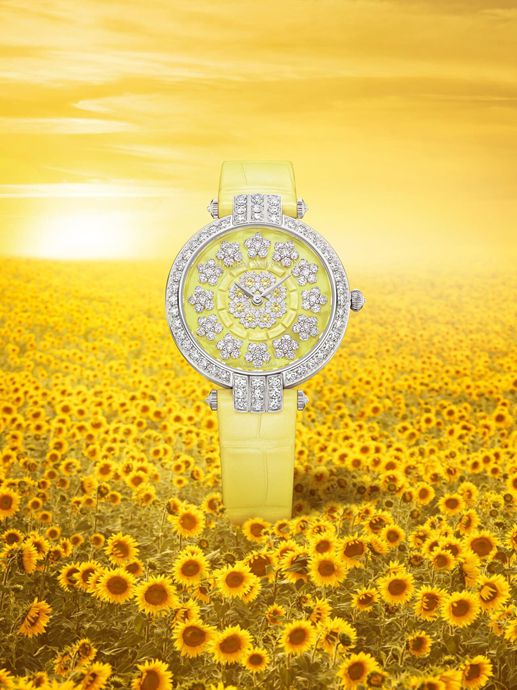 Ювелирные часы Harry Winston Premier Sunflower
