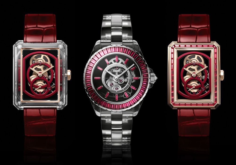 Коллекция часов Chanel Haute Horlogerie Red Edition
