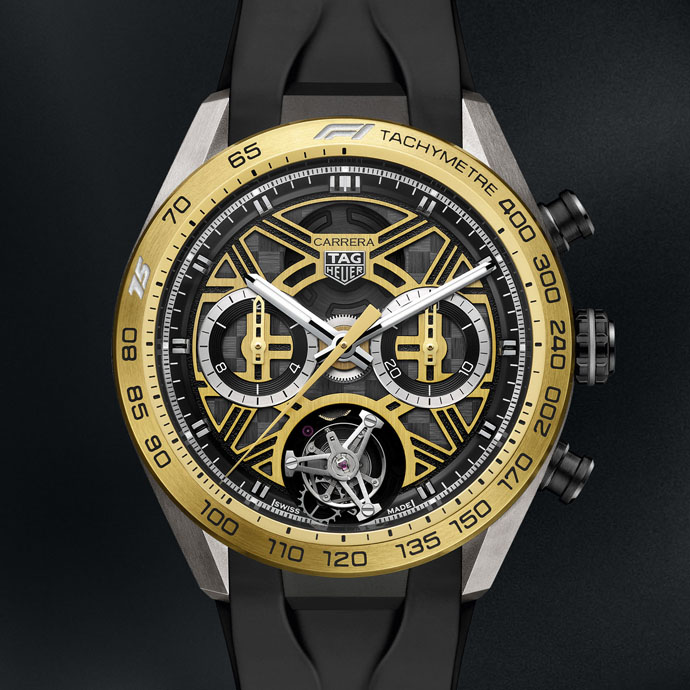 Часы TAG Heuer Carrera Chronograph Tourbillon Extreme Sport F1 75th Anniversary Limited Edition