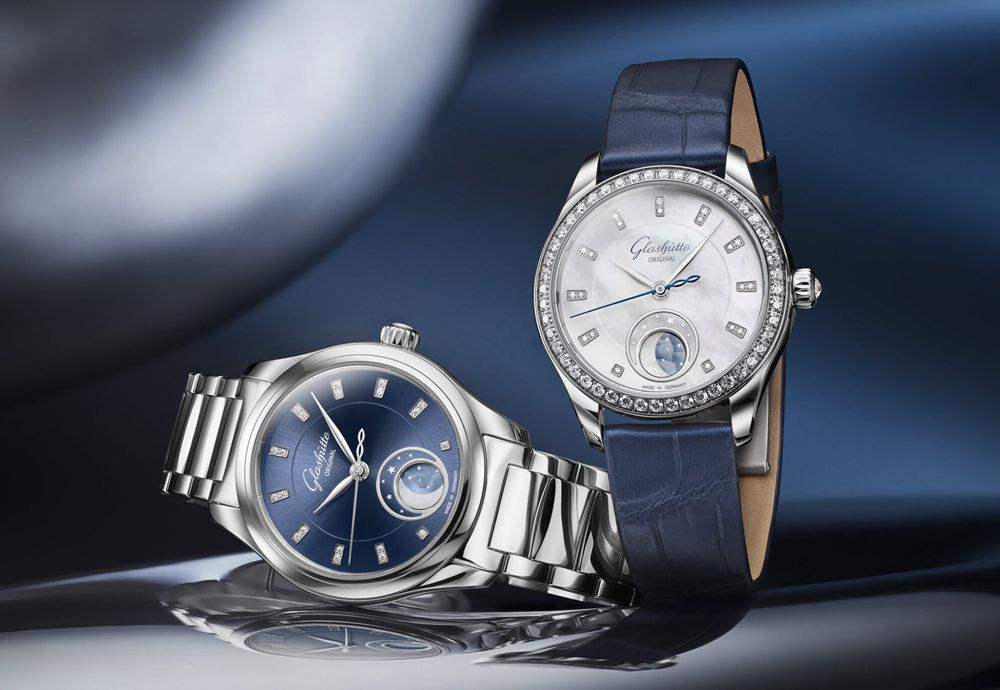 Serenade Luna – коллекция часов с усложнением фазы Луны, разработанная Glashütte Original специально для женщин