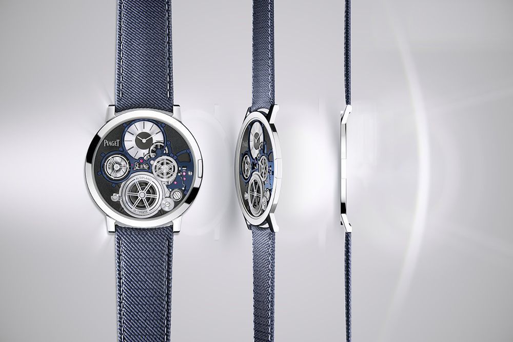Часы Piaget Altiplano Ultimate Concept толщиной 2 мм