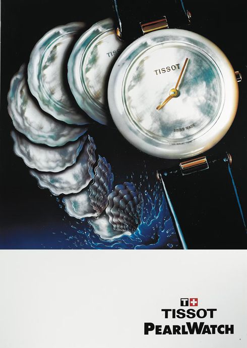 Часы Tissot Astrolon из пластика 1971 года и Tissot PearlWatch 1987 года