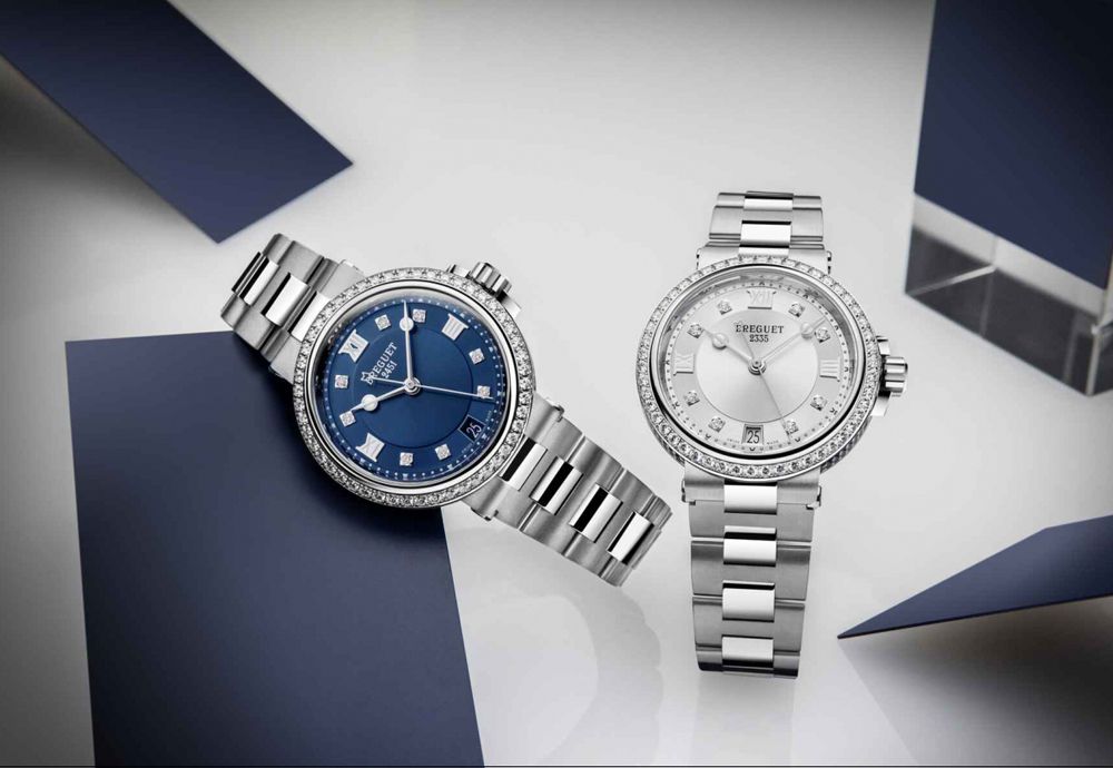 Две модели часов Breguet Marine Dame 9518