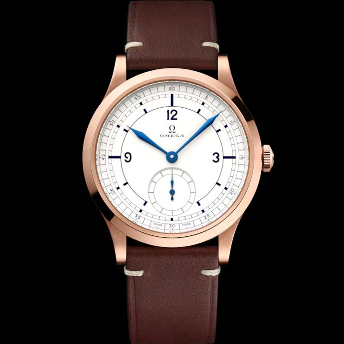 Часы OMEGA Paris 2024 Bronze Gold Edition, винтажные CK 859 и модель, выпущенная в честь зимних Олимпийских игр в Пекине