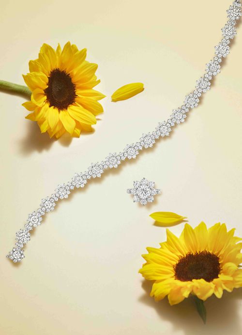 Мотив подсолнуха стал центральным элементом коллекции Harry Winston Sunflower