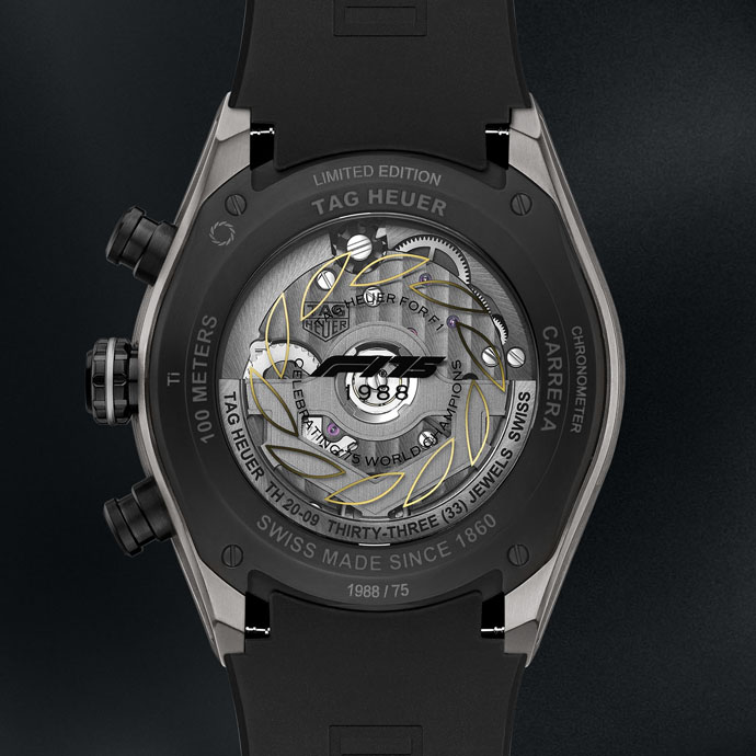 Часы TAG Heuer Carrera Chronograph Tourbillon Extreme Sport F1 75th Anniversary Limited Edition