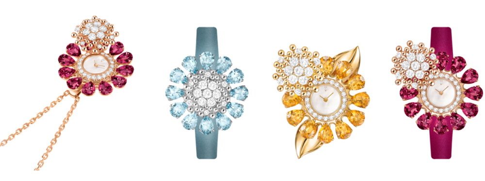 Часы Three Fleurs d’Hawaï Secret Watch, которые можно носить тремя способами