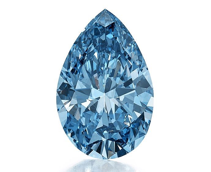 Голубой бриллиант Bvlgari Laguna Blu стоимостью 25,3 млн. долларов
