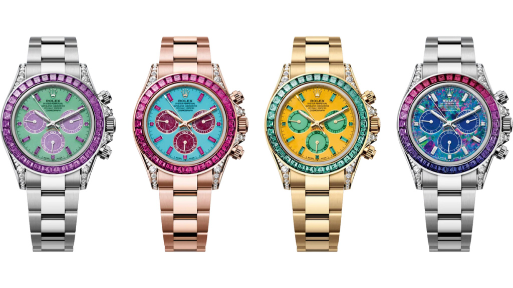 Rolex выставил на аукцион сразу четыре модели, каждая из которых существует в единственном экземпляре