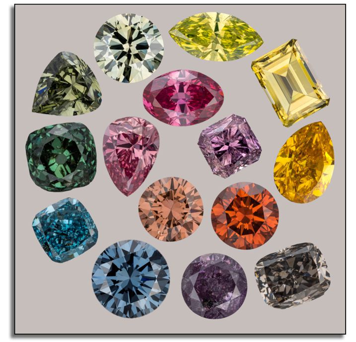 Бриллианты коллекции Уинстона весят от 0,4 до 9,49 карата