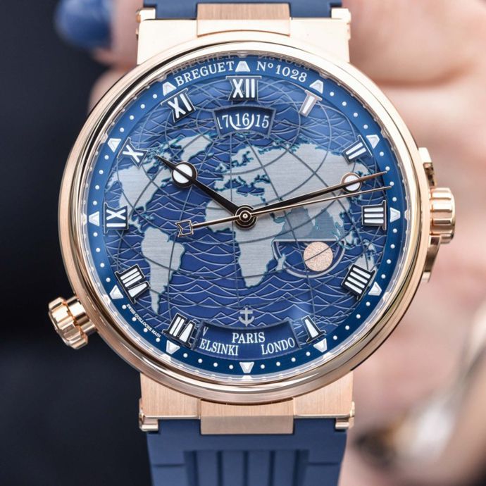 Часы Breguet Marine Hora Mundi, 2022 год