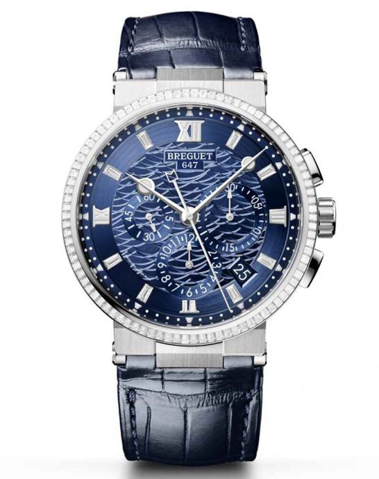 Часы Breguet Marine Chronograph 5529 в двух вариантах корпуса