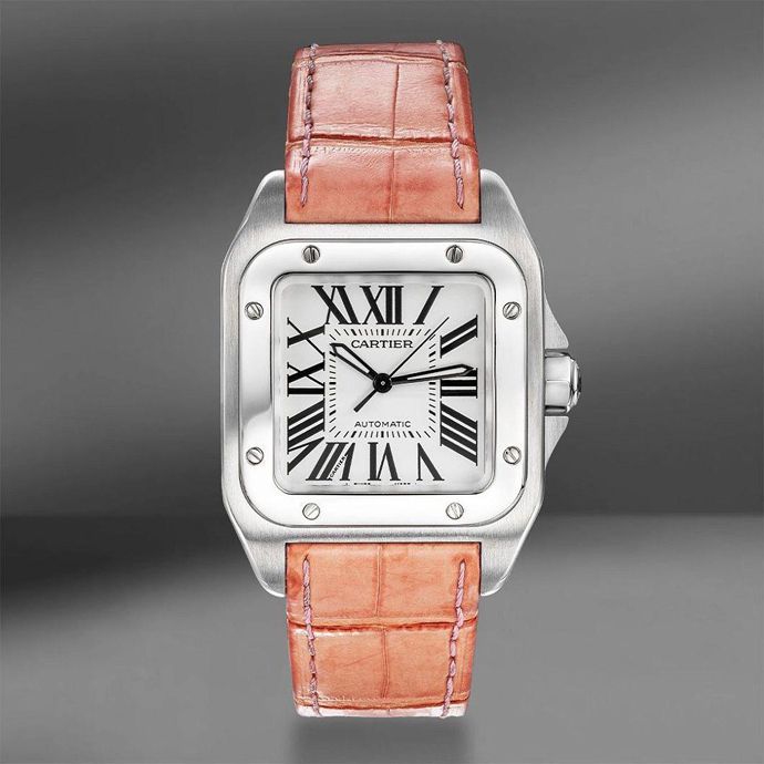 Часы Cartier Santos 100 ref. 2878 и ref. 2656