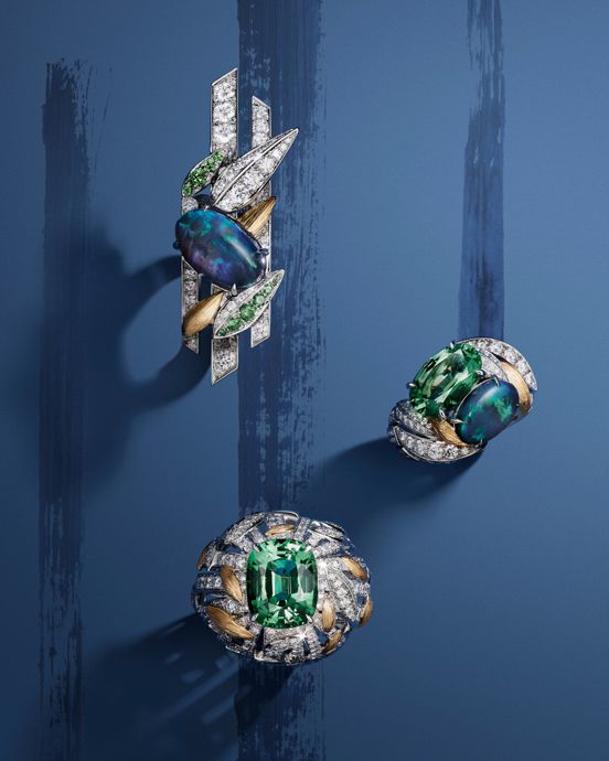 Три кольца коллекции Chaumet Bamboo