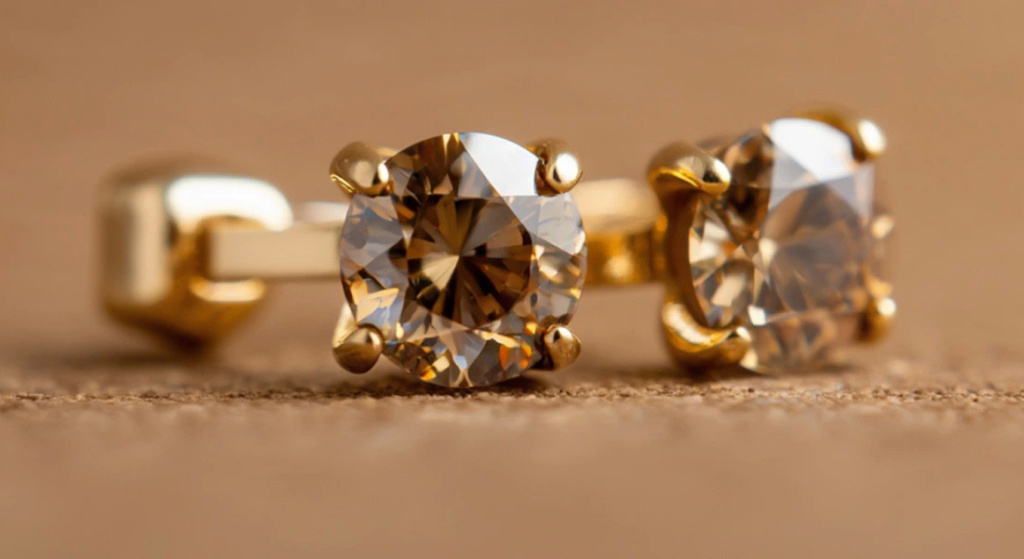 В концепции Desert Diamonds компания De Beers сделала акцент на теплых оттенках бриллиантов: champagne («шампань»), honey («мед»), whiskey («виски»), sunset («закат») и ochre («охра»)