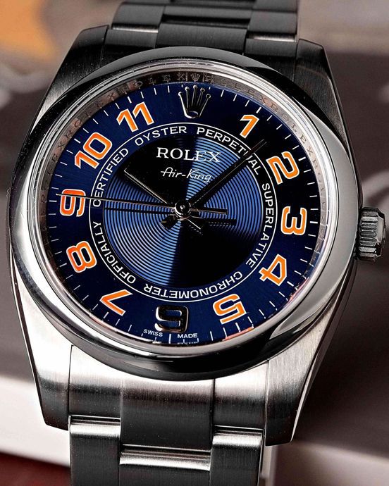 Часы Rolex Air-King ref. 114200, 114210 и 114234