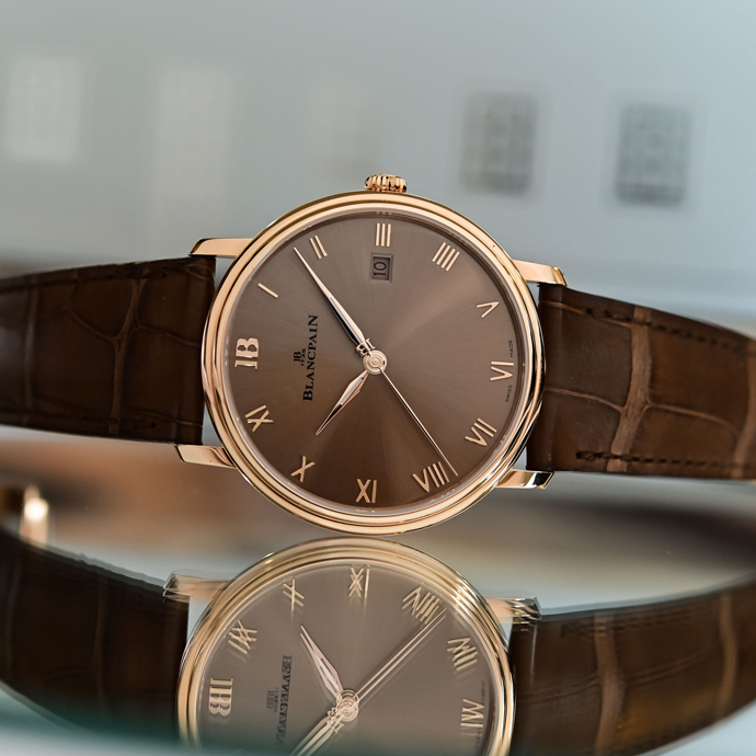 Часы Villeret Golden Hour Ultraplate с функцией даты