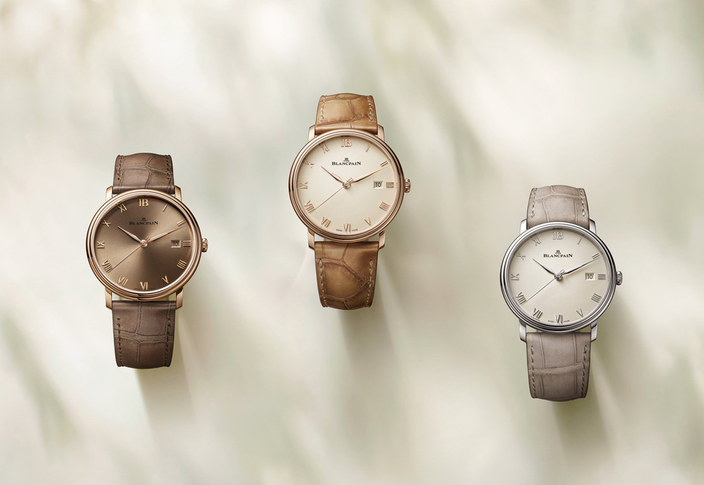 Серия получила название Golden Hour, что отразилось в опаловых и золотисто-коричневых оттенках циферблатов