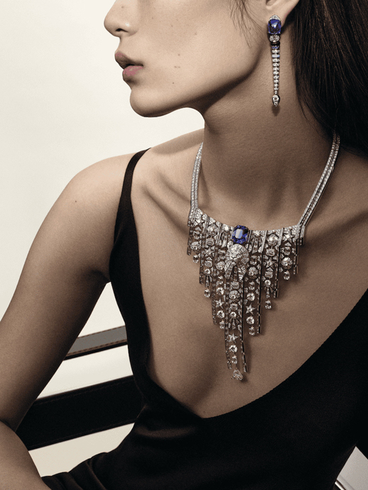Колье Imprimé Lion из коллекции Haute Joaillerie Chanel Signes & Symboles