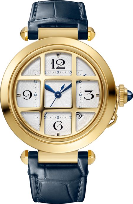 Простые и сложные модели Pasha de Cartier, представленные на выставке Watches & Wonder 2022