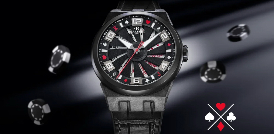 Часы Perrelet Turbine Chrono Neo, Poker Royal Flush и Perrelet x Diaa Allam
