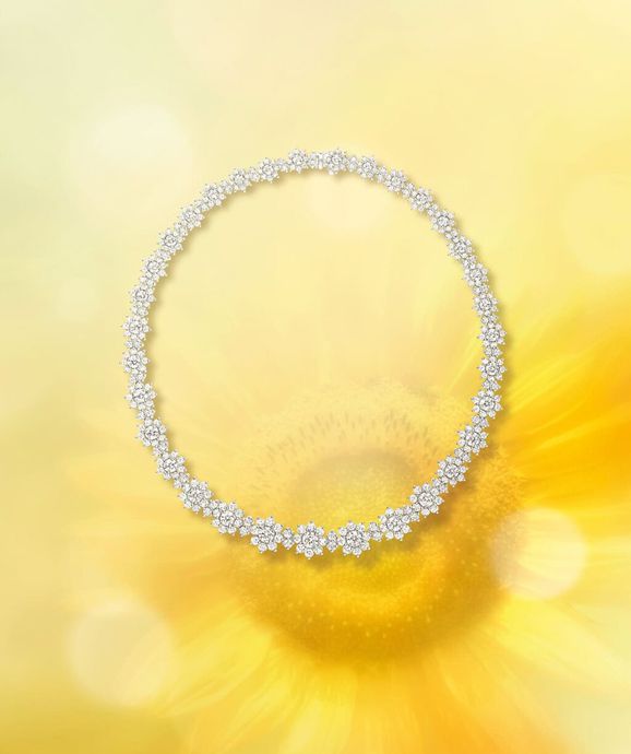 Мотив подсолнуха стал центральным элементом коллекции Harry Winston Sunflower