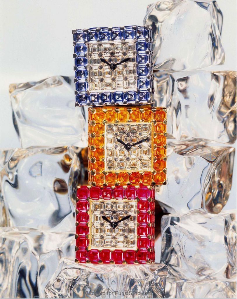 Ювелирные часы Ice Cube с яркими акцентами драгоценных камней