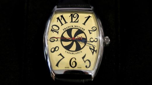 Персонализированные часы Franck Muller из личной коллекции Элтона Джона