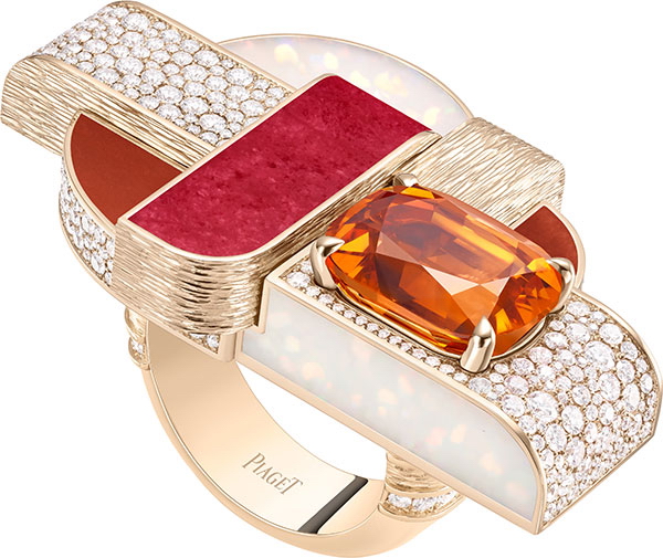 Комплект Piaget Flamboyant Links и кольцо Gems Pop