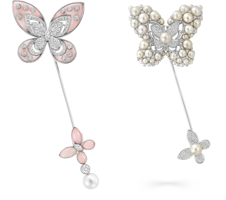 Коллекция Graff Butterfly Artistry in Motion из 12 брошей Высокого ювелирного искусства: Seraphina и Tamara, Marina и Eva, Luna и Sylvie, Selene и Lina, Flora и Freya, Athea и Daphne