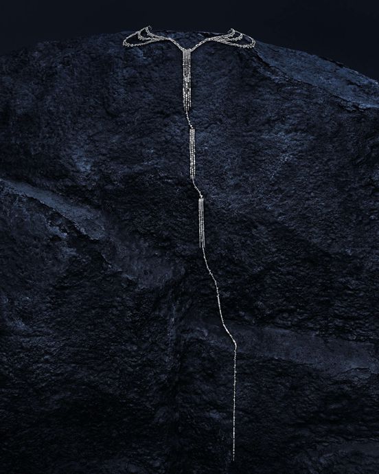 Ожерелье-воротник Waves и колье Cascade