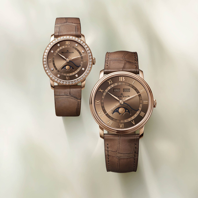 Серия получила название Golden Hour, что отразилось в опаловых и золотисто-коричневых оттенках циферблатов