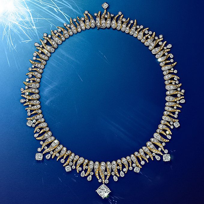 Украшения главы Flame из второй части коллекции Blue Book - Tiffany Céleste