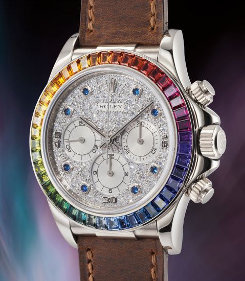 Часы Rolex Cosmograph Daytona «Rainbow» ref. 16599SAAEC