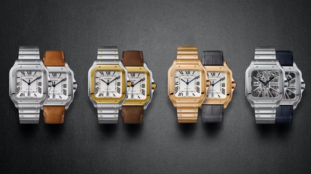 Часы Cartier Santos из обновленной коллекции 2018 года