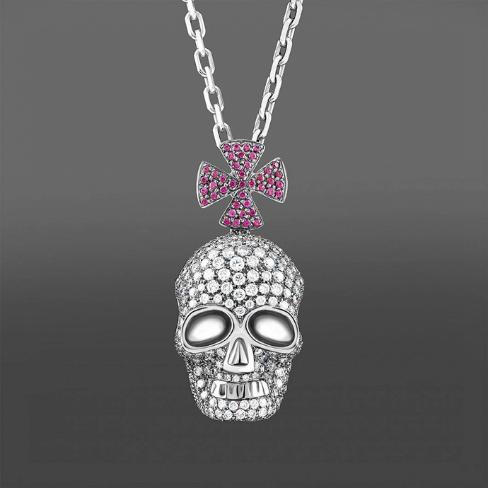 Золотое колье и подвеска Gavello с бриллиантами