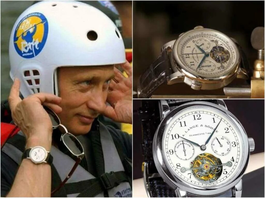 Самые технически сложные часы A. Lange & Sohne Tourbograph Pour le Mérite в коллекции В.В. Путина 