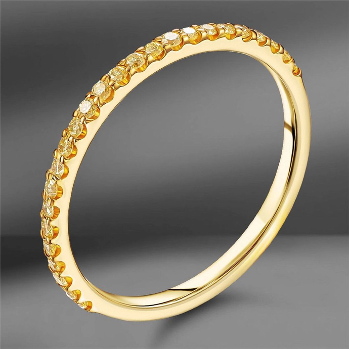 Кольца вечности Emporium Gold половина круга с бриллиантами весом: 0.72 Ct, 0.49 Ct, 0.21 Ct