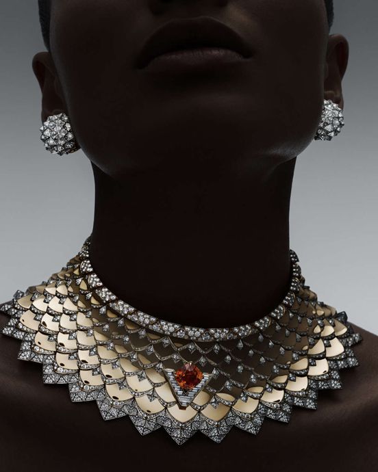 Ожерелье-ошейник Louis Vuitton Spirit High Jewelry Radiance